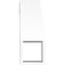 Ekena Millwork 3 1/2-in. W x 10-in. D x 10-in. H Legacy Architectural Grade PVC Knee Brace BRCP035X10X10LEC - alternate 2
